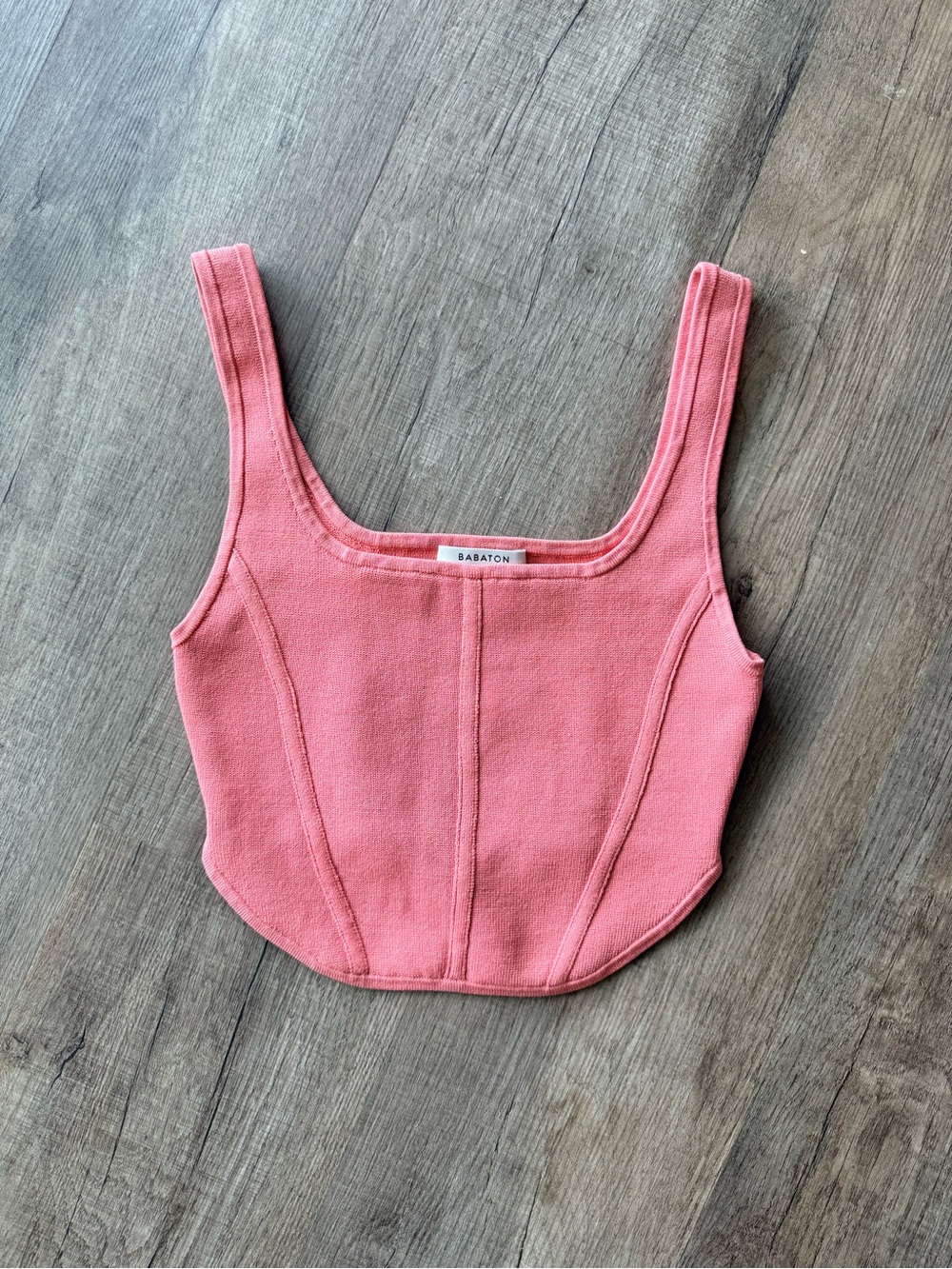Babaton Sculpt Knit Bustier Tank from Aritzia